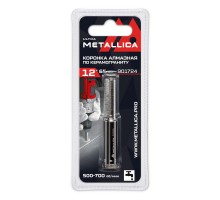 Коронка алмазная по керамограниту METALLICA Ultra 12x65 мм