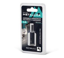 Коронка по стеклу и керамике METALLICA Optima 14 мм 1 шт
