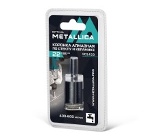 Коронка по стеклу и керамике METALLICA Optima 22 мм 1 шт