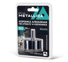 Коронка по стеклу и керамике METALLICA Optima 50 мм 1 шт