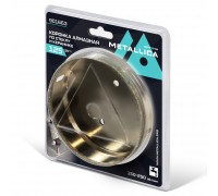 Коронка по стеклу и керамике METALLICA Optima 125 мм 1 шт