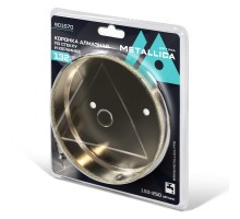 Коронка по стеклу и керамике METALLICA Optima 132 мм 1 шт