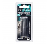Коронка по стеклу и керамике METALLICA Optima 5.0 мм 2 шт