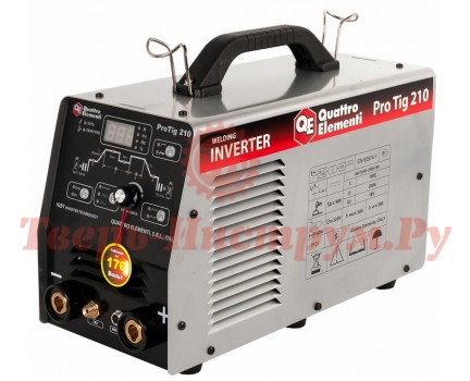 Сварочный инвертор QUATTRO ELEMENTI PRO TIG 210 Сварочный инвертор QUATTRO ELEMENTI PRO TIG 210