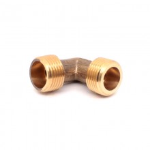Патрубок уголок компрессора 1/4" <> 1/4" Патрубок уголок компрессора 1/4" <> 1/4"