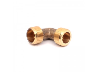 Патрубок уголок компрессора 1/4" <> 1/4"