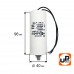 Конденсатор компрессора CBB60 35 μF 450V, гибкие выводы