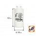 Конденсатор CBB60 8.0 μF 450V, Клеммы