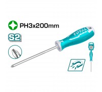 Отвёртка крестовая TOTAL PH-3 200 мм