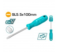 Отвёртка плоская TOTAL SL-5.0 100 мм