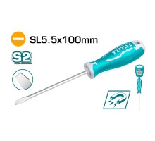 Отвёртка плоская TOTAL SL-5.5 100 мм