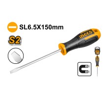 Отвертка плоская INGCO SL6.5 x 150