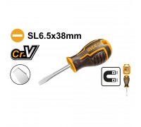 Отвертка плоская INGCO SL6.5 x 38