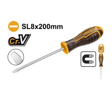 Отвертка плоская INGCO SL8.0 x 200