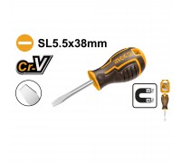 Отвертка плоская INGCO SL5.5 x 38