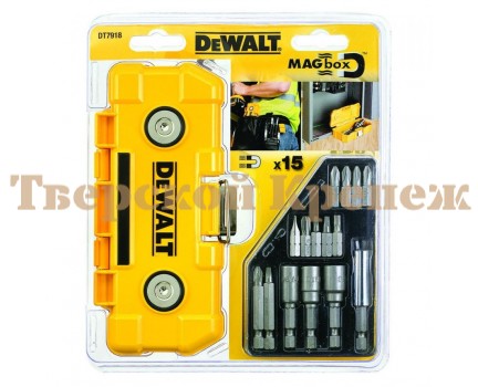 Набор торцевых головок DEWALT EXTREME IMPACT TORSION 15 шт Набор торцевых головок DEWALT EXTREME IMPACT TORSION 15 шт