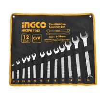 Набор комбинированных ключей INGCO 12 шт