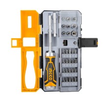 Отвертка со сменными насадками INGCO 33 шт
