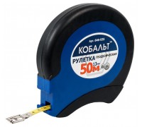 Рулетка геодезическая стальная КОБАЛЬТ 50 м