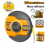 Рулетка геодезическая фибергласовая INGCO  30 м