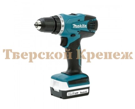 Аккумуляторная дрель шуруповерт MAKITA DF347DWLE