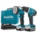 Аккумуляторная дрель шуруповерт MAKITA DF347DWLE