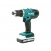 Аккумуляторная дрель шуруповерт MAKITA DF457DWLE