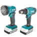 Аккумуляторная дрель шуруповерт MAKITA DF457DWLE