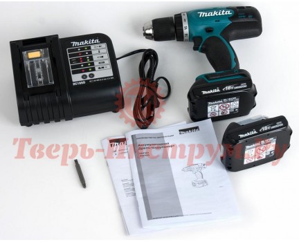 Аккумуляторная дрель шуруповерт MAKITA DDF453SYE Аккумуляторная дрель шуруповерт MAKITA DDF453SYE