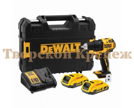 Аккумуляторная дрель шуруповерт DEWALT DCD708D2T-QW