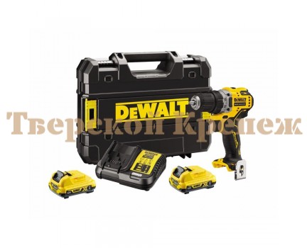 Аккумуляторная дрель шуруповерт DEWALT DCD701D2-QW