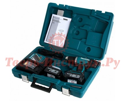 Аккумуляторная дрель шуруповерт MAKITA DDF453RFE Аккумуляторная дрель шуруповерт MAKITA DDF453RFE