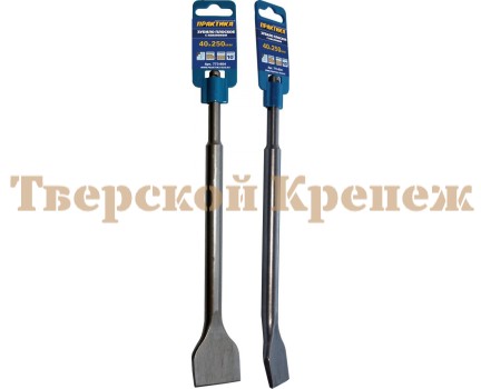 Зубило плоское с наклоном 10° ПРАКТИКА PLUS 250х40 Зубило плоское с наклоном 10° ПРАКТИКА PLUS 250х40