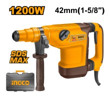 Перфоратор SDS MAX INGCO 10 Дж, 1200 Вт, мак 42 мм