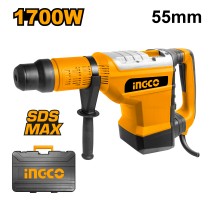 Перфоратор SDS MAX INGCO 19 Дж, 1700 Вт, мак 55 мм