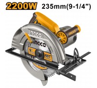 Дисковая пила INGCO 235 мм, 2200 Вт