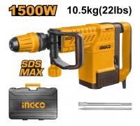 Отбойный молоток INGCO 1500 Вт 25 Дж SDS MAX