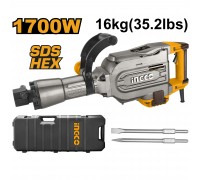 Отбойный молоток INGCO 1700 Вт 45 Дж HEX 30
