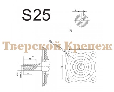 Двигатель бензиновый DDE E1500E-S25