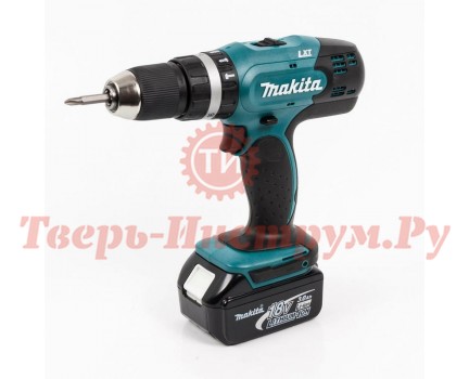 Аккумуляторная ударная дрель шуруповерт MAKITA DHP453RFE Аккумуляторная ударная дрель шуруповерт MAKITA DHP453RFE