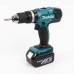 Аккумуляторная ударная дрель шуруповерт MAKITA DHP453RFE