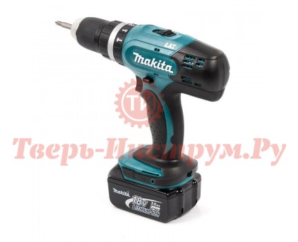 Аккумуляторная ударная дрель шуруповерт MAKITA DHP453RFE Аккумуляторная ударная дрель шуруповерт MAKITA DHP453RFE