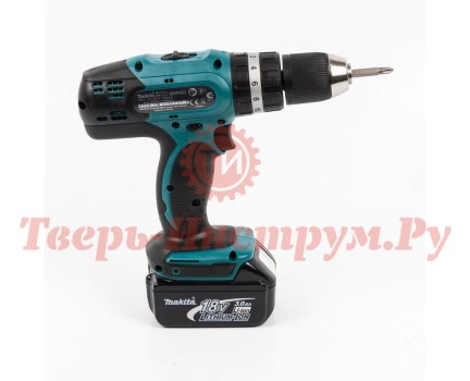 Аккумуляторная ударная дрель шуруповерт MAKITA DHP453RFE Аккумуляторная ударная дрель шуруповерт MAKITA DHP453RFE