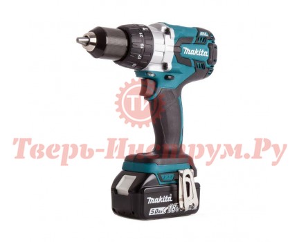 Аккумуляторная ударная дрель шуруповерт MAKITA DHP481RTE