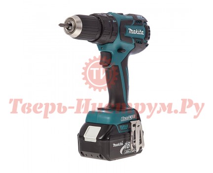 Аккумуляторная ударная дрель шуруповерт MAKITA DHP459RFE