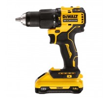 Аккумуляторная ударная дрель DEWALT DCD709L2T-QW