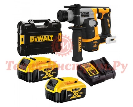 Перфоратор аккумуляторный DeWALT DCH172P2-QW