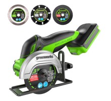 Аккумуляторная дисковая пила GREENWORKS GD24UCS