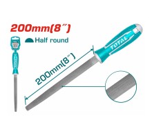 Напильник полукруглый TOTAL №2 200 мм