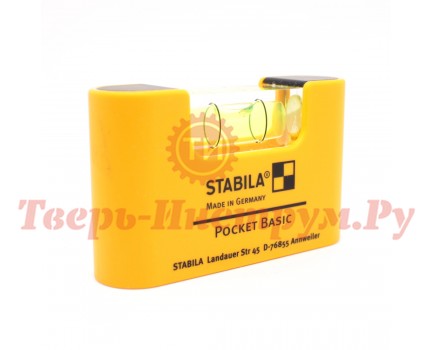 Уровень строительный STABILA Pocket Basic